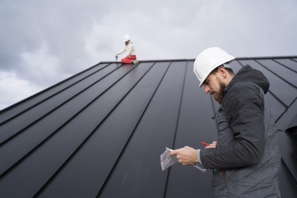 Spring roof inspection