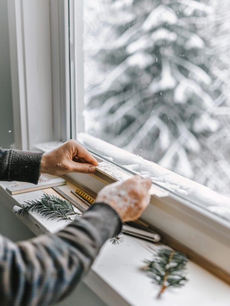 how to winterize windows from the inside
