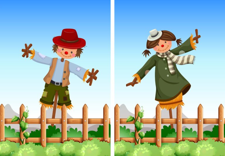 how to make a scarecrow for garden