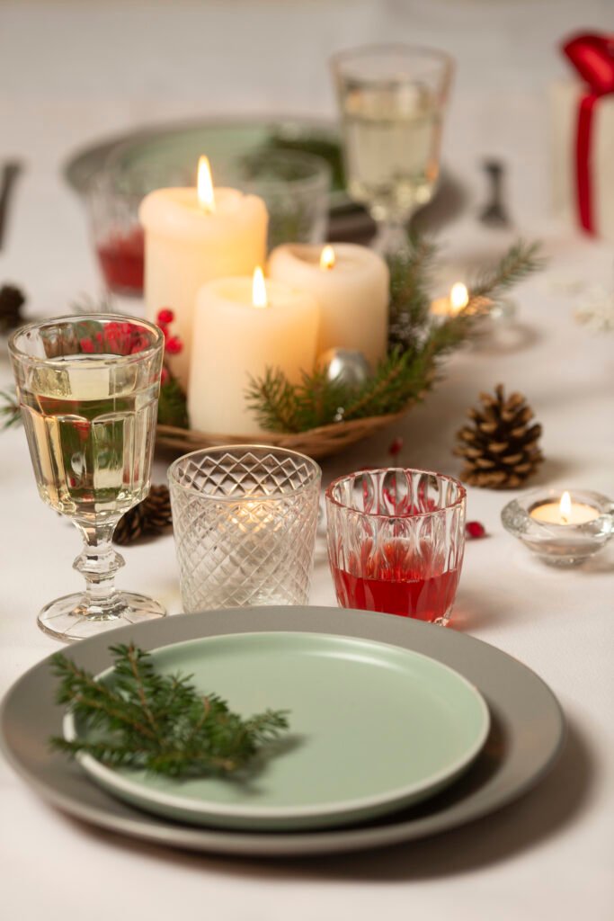 Winter table setting ideas
