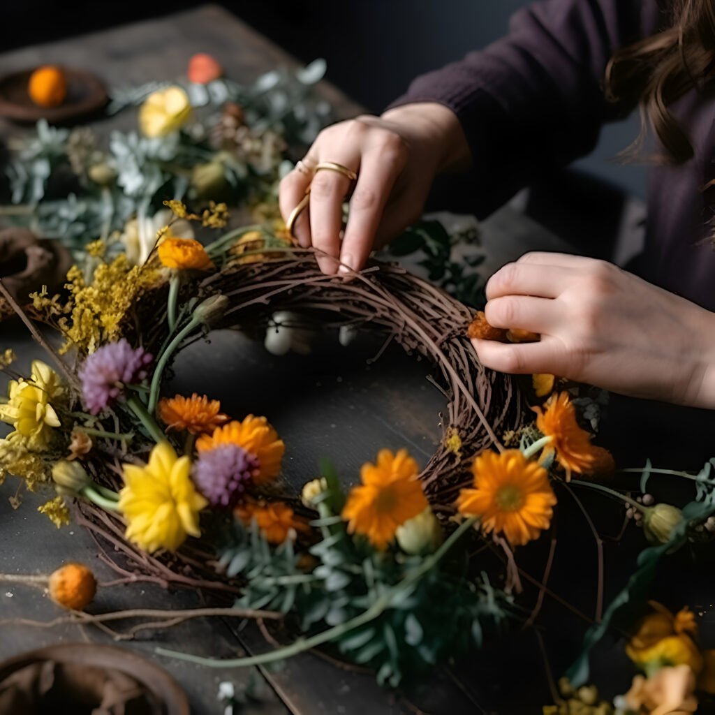 DIY fall wreaths